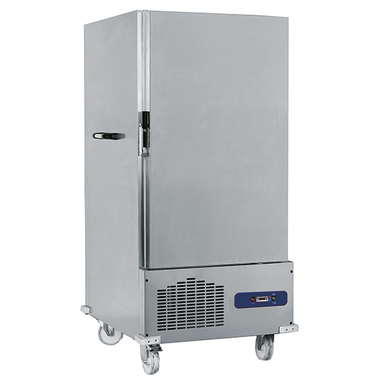 Carrello termico portavassoi refrigerato su ruote, 12x GN 2/1, BT Frizzer TEMP -18°/-20 °C