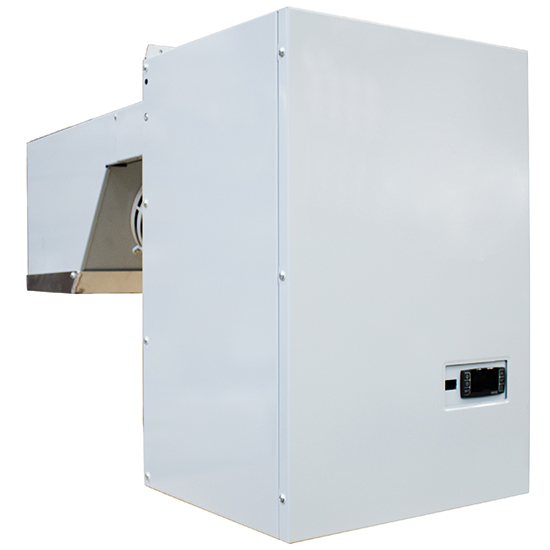 Monoblocco refrigerato accavalato per celle surgelazione tempemperatura -18 °c, per 5,5 m³