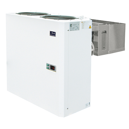 Gruppo monoblocco accavallato, -18°/-25°C, 13,7m³/7,9m³ (+32°C)