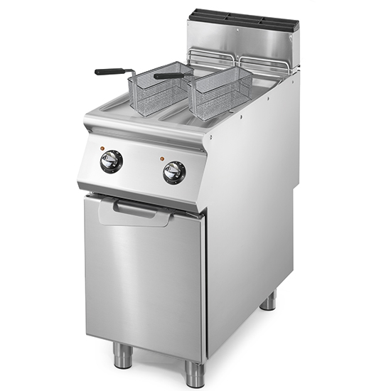 Friggitrice elettrica, capacità 2x 8 litri