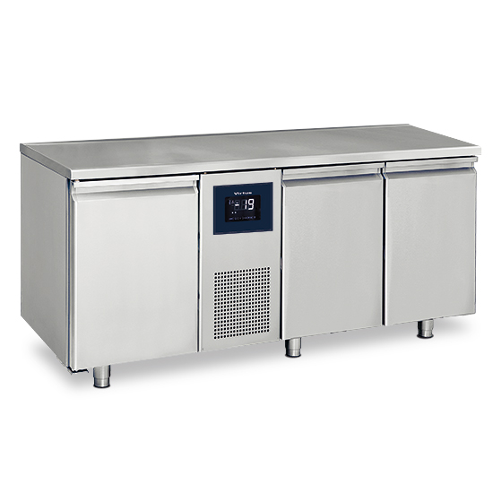 Tavolo freezer a 3 porte GN 1/1, -10°/-20°C - WiFi
