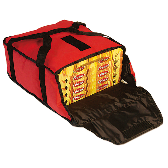 borsa termica per 4 cartoni pizza, max ø 400 mm